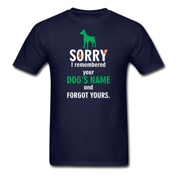 NOMV I remembered your dog's name Unisex T-Shirt-NOMV-I love Veterinary