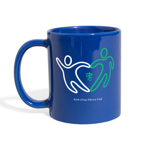 NOMV People make a heart Full Color Mug-NOMV-I love Veterinary