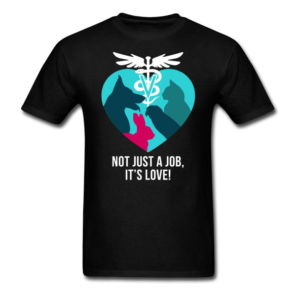 Not just a job, it's love Unisex T-shirt-Unisex Classic T-Shirt | Fruit of the Loom 3930-I love Veterinary