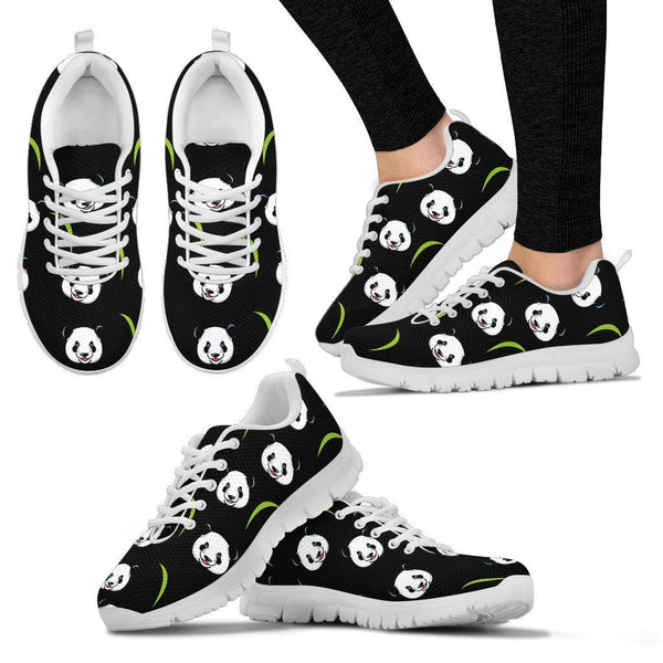 Panda - Women's Sneakers-Sneakers-I love Veterinary