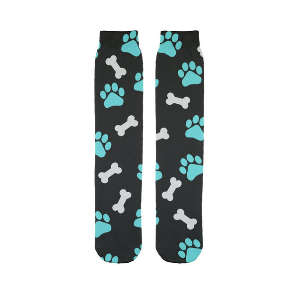 Paws and bones Sublimation Tube Sock-Sublimation Sock-I love Veterinary