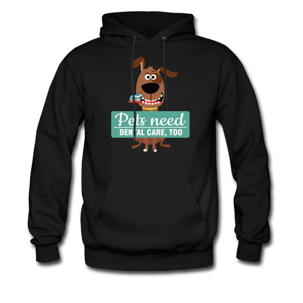 Pet Dental Health Unisex Hoodie-Men's Hoodie | Hanes P170-I love Veterinary