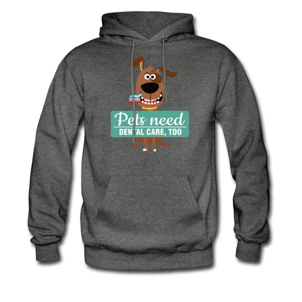 Pet Dental Health Unisex Hoodie-Men's Hoodie | Hanes P170-I love Veterinary