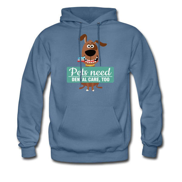 Pet Dental Health Unisex Hoodie-Men's Hoodie | Hanes P170-I love Veterinary