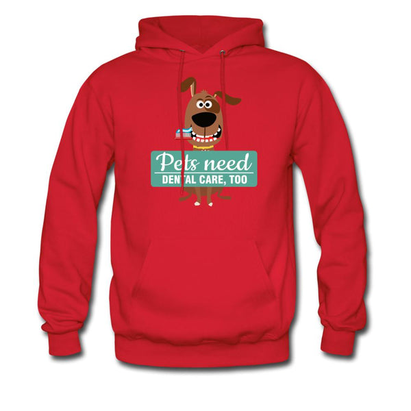 Pet Dental Health Unisex Hoodie-Men's Hoodie | Hanes P170-I love Veterinary