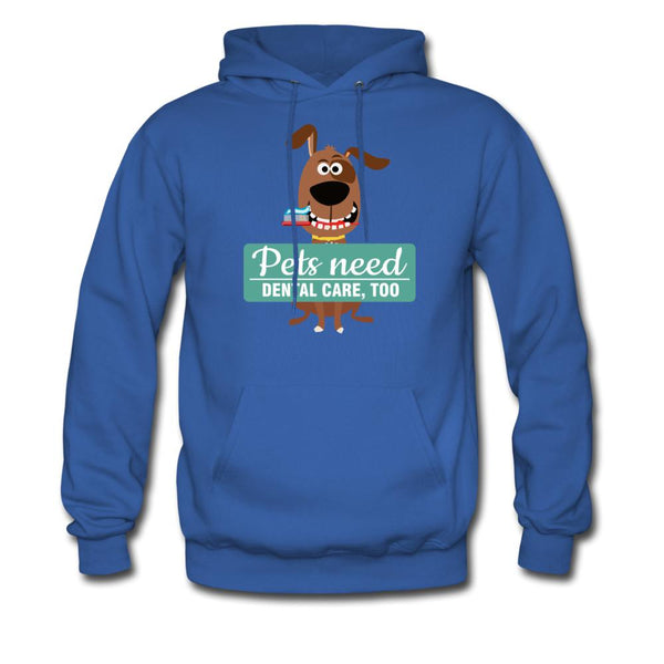 Pet Dental Health Unisex Hoodie-Men's Hoodie | Hanes P170-I love Veterinary
