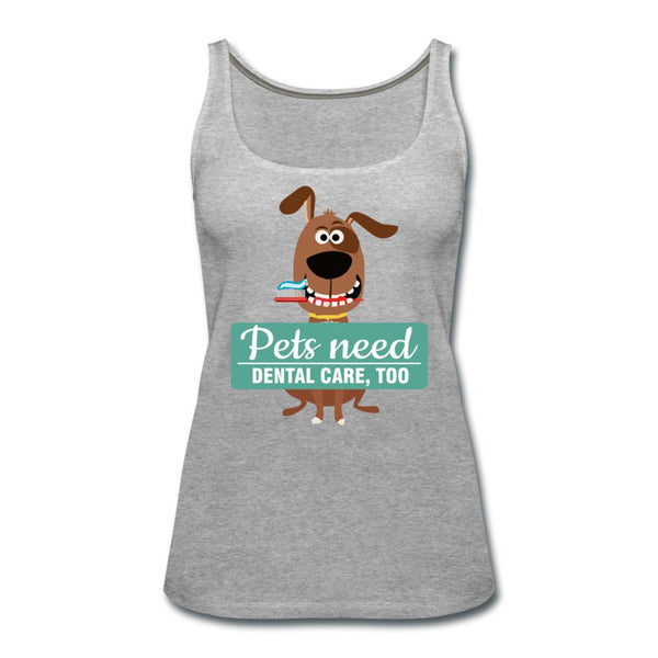 Pet Dental Health Women's Tank Top-Women’s Premium Tank Top | Spreadshirt 917-I love Veterinary