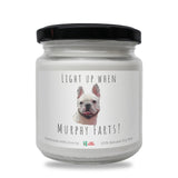 Pet Farts Personalized with Photo and Text - Scented Soy Candle-Candles-I love Veterinary