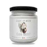 Pet Farts Personalized with Photo and Text - Scented Soy Candle-Candles-I love Veterinary