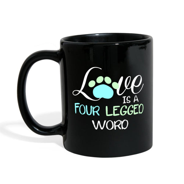 Pets - Love is four legged word Full Color Mug-Full Color Mug | BestSub B11Q-I love Veterinary