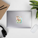 Real Nurses Treat More Than One Species Bubble-free stickers-Kiss-Cut Stickers-I love Veterinary