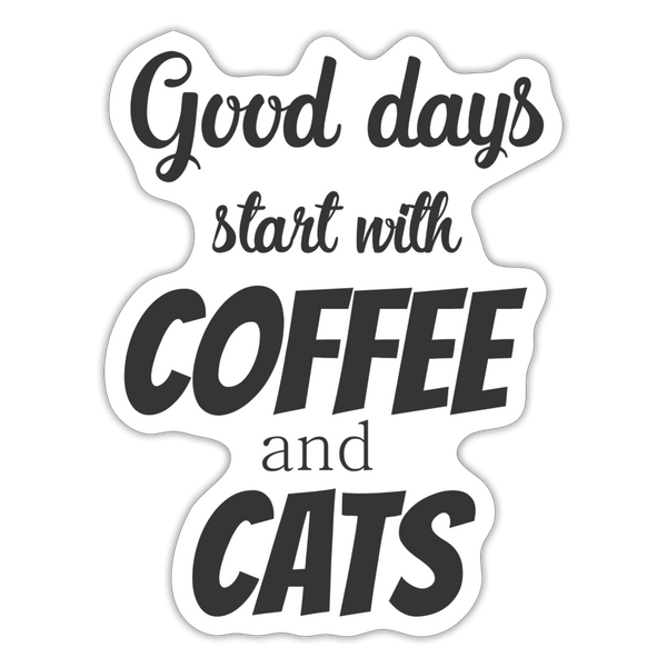Coffee and Cats Sticker-Sticker-I love Veterinary
