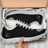 Stethoscope with Pawprints Heart - Women's Sneakers-Sneakers-I love Veterinary