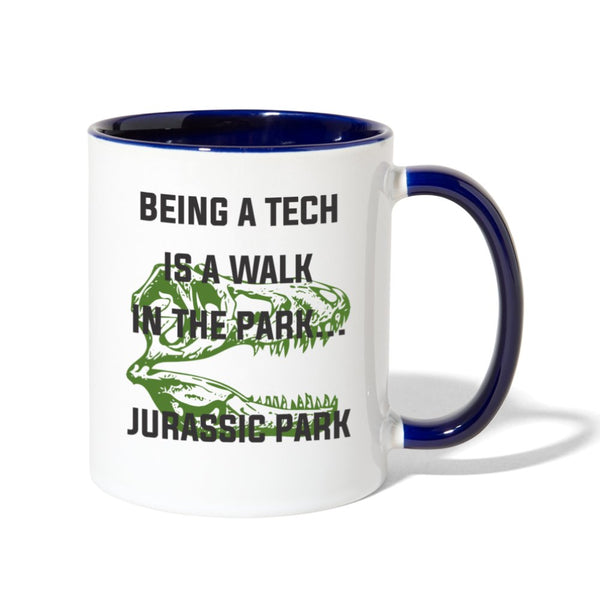 Tech...Jurassic Park Contrast Coffee Mug-Contrast Coffee Mug | BestSub B11TAA-I love Veterinary