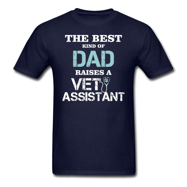 The best kind of Dad raises a Vet Assistant Unisex T-shirt-Unisex Classic T-Shirt | Fruit of the Loom 3930-I love Veterinary