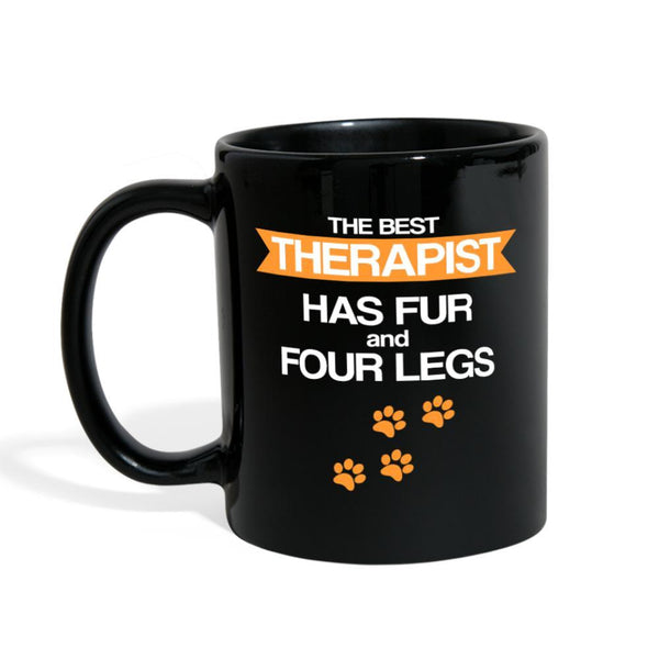 The best Therapist has fur and four legs Full Color Mug-Full Color Mug | BestSub B11Q-I love Veterinary