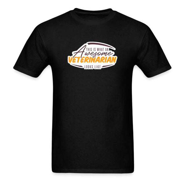 This is what an AWESOME veterinarian looks like Unisex T-shirt-Unisex Classic T-Shirt | Fruit of the Loom 3930-I love Veterinary