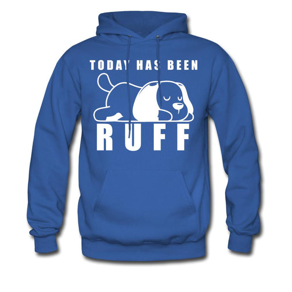 Today has been Ruff Unisex Hoodie-Men's Hoodie | Hanes P170-I love Veterinary