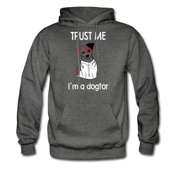 Trust me I'm a dogtor Unisex Hoodie-Men's Hoodie | Hanes P170-I love Veterinary