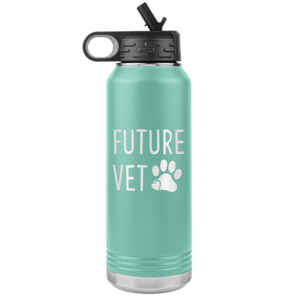 Future Vet Water Bottle Tumbler 32 oz-Water Bottle Tumbler-I love Veterinary