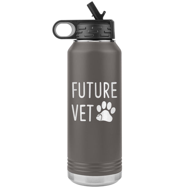 Future Vet Water Bottle Tumbler 32 oz-Water Bottle Tumbler-I love Veterinary