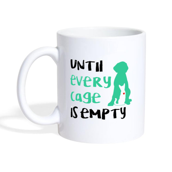 Until every cage is empty Coffee or Tea Mug-Coffee/Tea Mug | BestSub B101AA-I love Veterinary