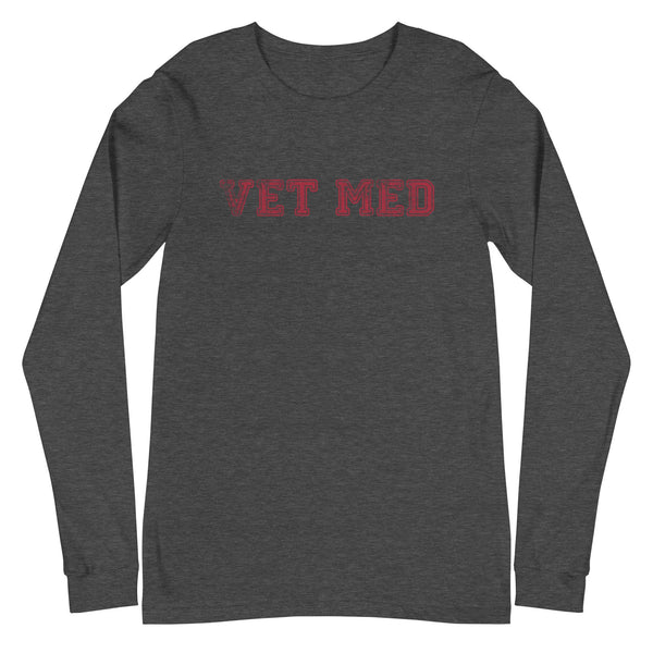Vet med Unisex Premium Long Sleeve T-Shirt-Unisex Long Sleeve Shirt | Bella + Canvas 3501-I love Veterinary