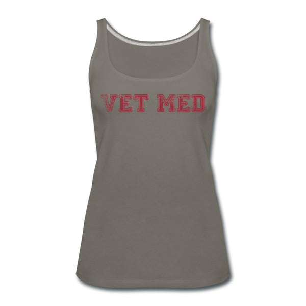 Vet med Women's Tank Top-Women’s Premium Tank Top | Spreadshirt 917-I love Veterinary