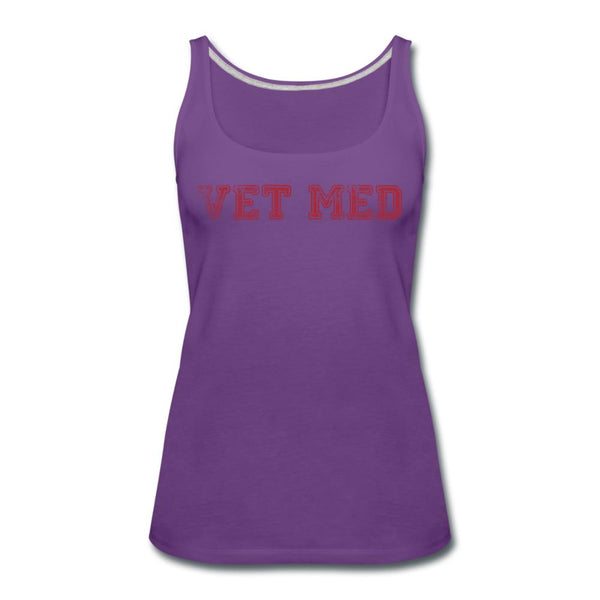 Vet med Women's Tank Top-Women’s Premium Tank Top | Spreadshirt 917-I love Veterinary