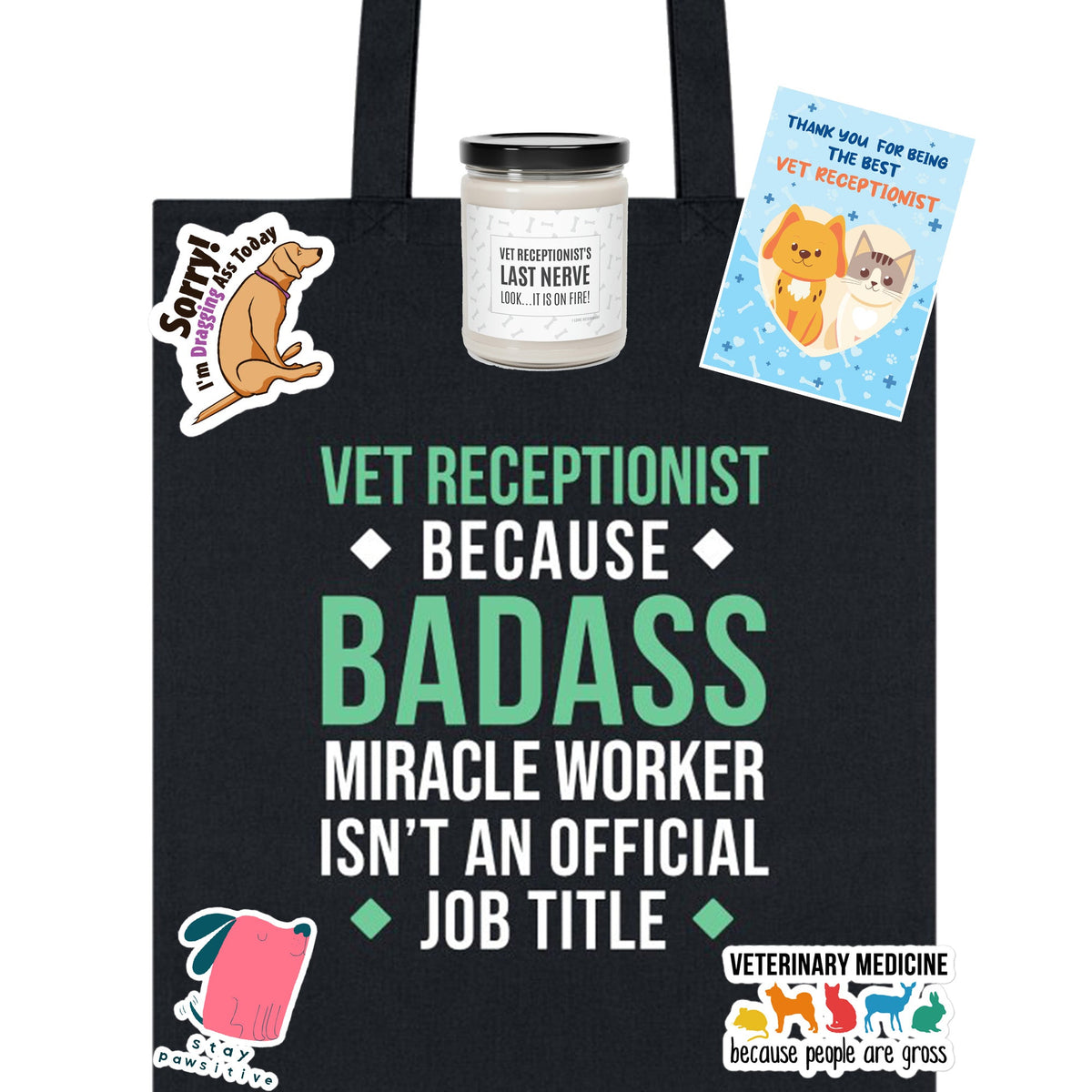 Vet Receptionist Gift Box-Gift Box-I love Veterinary