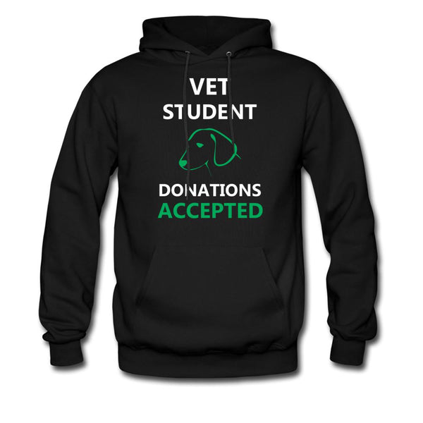 Vet Student Donations Accepted Unisex Hoodie-Men's Hoodie | Hanes P170-I love Veterinary