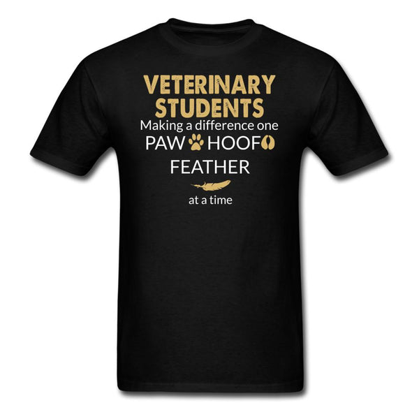 Vet Student- Making a Difference Unisex T-shirt-Unisex Classic T-Shirt | Fruit of the Loom 3930-I love Veterinary