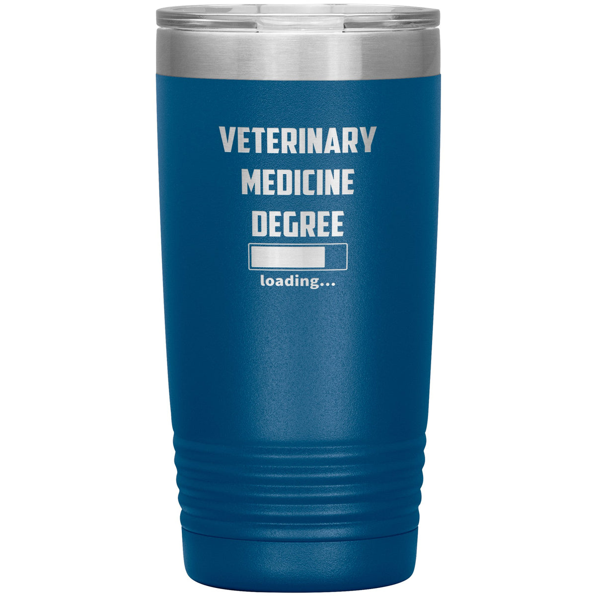 Vet Student - Veterinary medicine degree loading Vacuum Tumbler Vet Tech/Vet Student/Veterinary Gift 20 oz-Tumblers-I love Veterinary