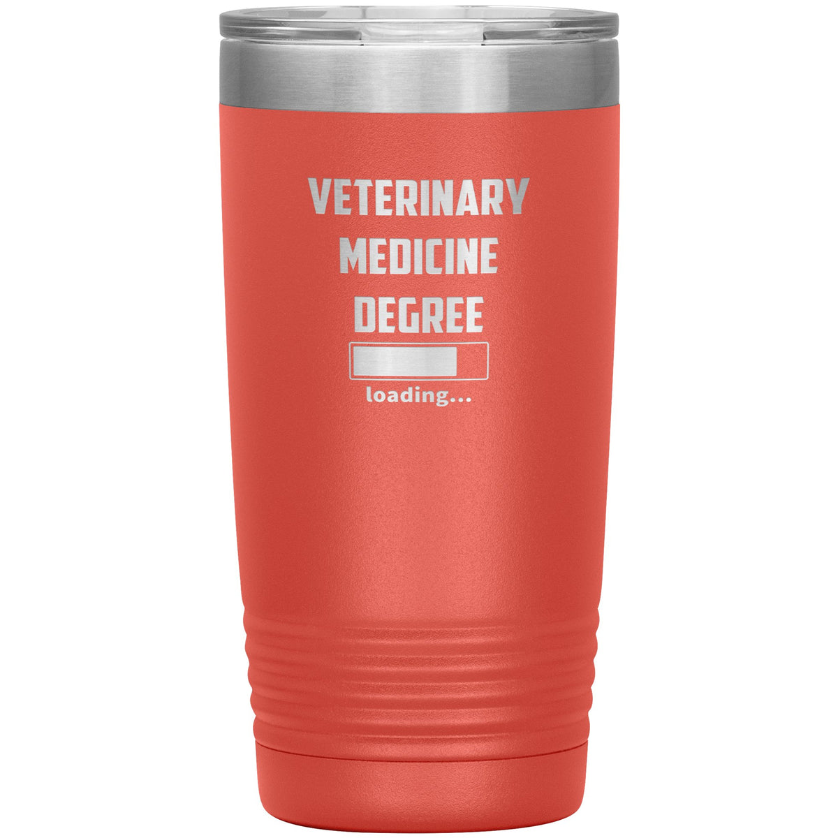 Vet Student - Veterinary medicine degree loading Vacuum Tumbler Vet Tech/Vet Student/Veterinary Gift 20 oz-Tumblers-I love Veterinary