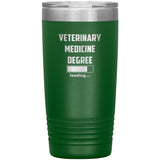 Vet Student - Veterinary medicine degree loading Vacuum Tumbler Vet Tech/Vet Student/Veterinary Gift 20 oz-Tumblers-I love Veterinary