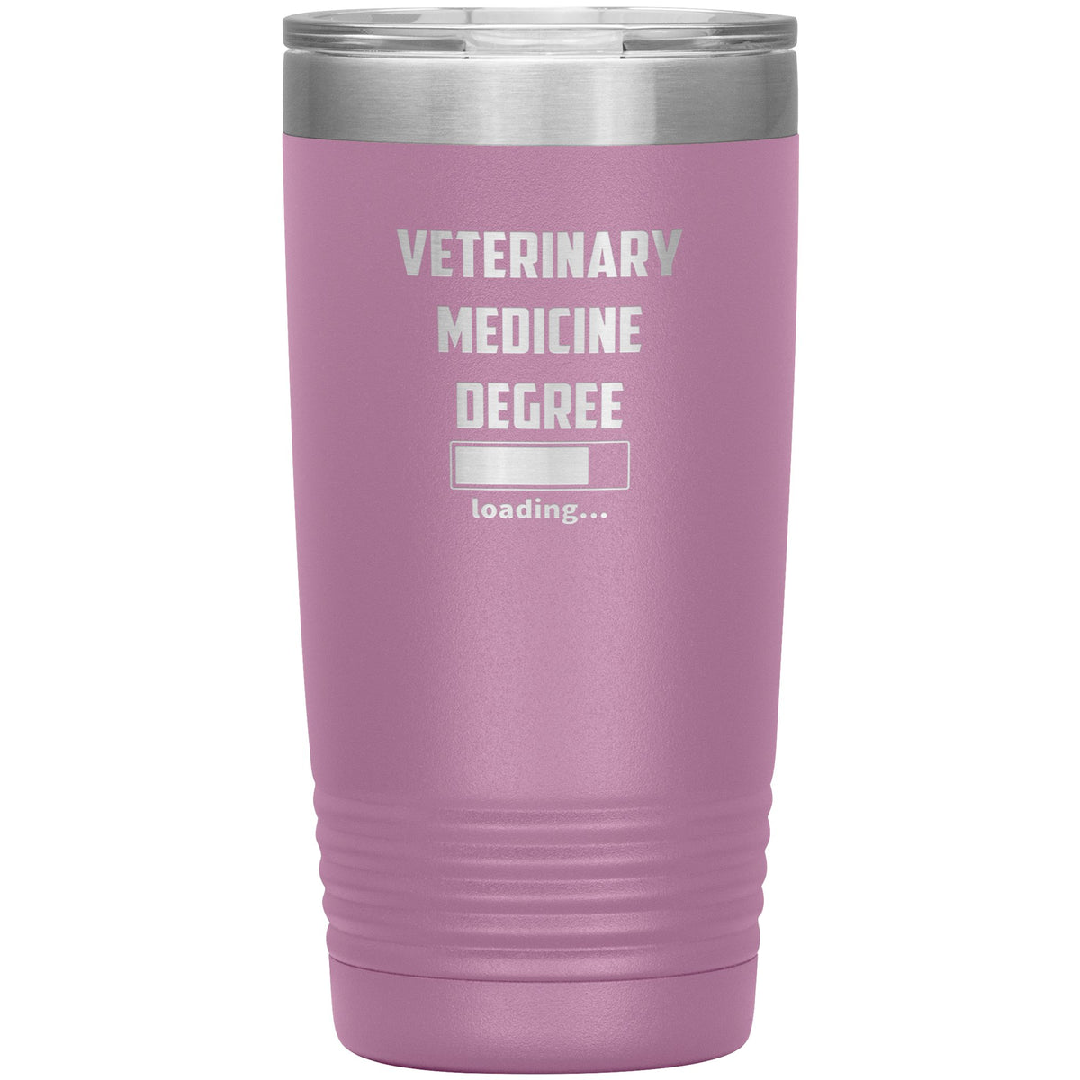 Vet Student - Veterinary medicine degree loading Vacuum Tumbler Vet Tech/Vet Student/Veterinary Gift 20 oz-Tumblers-I love Veterinary