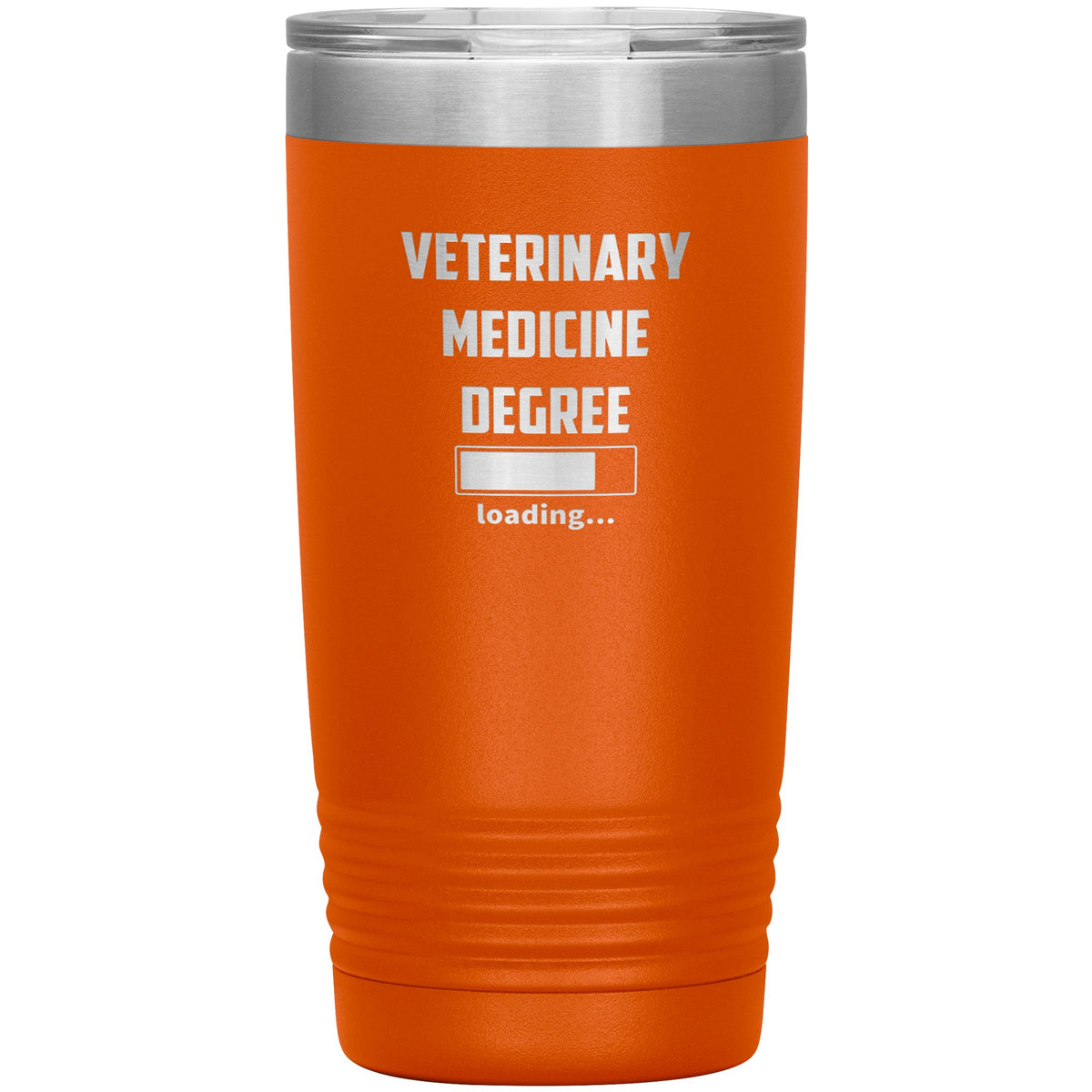 Vet Student - Veterinary medicine degree loading Vacuum Tumbler Vet Tech/Vet Student/Veterinary Gift 20 oz-Tumblers-I love Veterinary