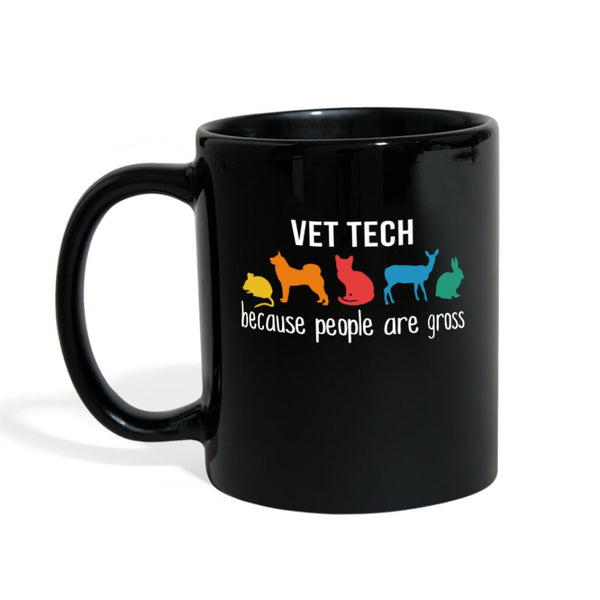 Vet Tech because people are gross Full Color Mug-Full Color Mug | BestSub B11Q-I love Veterinary