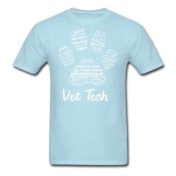 Vet Tech Unisex T-Shirt-Unisex Classic T-Shirt | Fruit of the Loom 3930-I love Veterinary