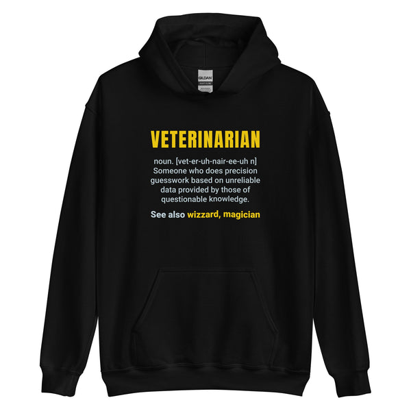 Veterinarian Definition Unisex Hoodie-Unisex Hoodie | Gildan 18500-I love Veterinary