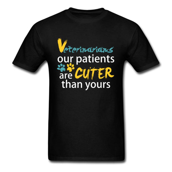 Veterinarian our patients are cuter than yours Our patients are cuter than yours Unisex T-shirt-Unisex Classic T-Shirt | Fruit of the Loom 3930-I love Veterinary