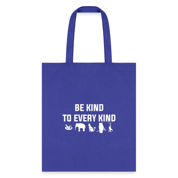 Veterinary - Be kind to every kind Cotton Tote Bag-Tote Bag | Q-Tees Q800-I love Veterinary