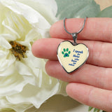 Veterinary Jewelry Gift Luxury Heart Necklace - I speak for those who have no voice-Necklace-I love Veterinary