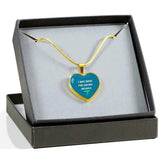 Veterinary Jewelry Gift Luxury Heart Necklace - I was made for saving animals-Necklace-I love Veterinary