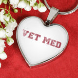 Veterinary Jewelry Gift Luxury Heart Necklace - Vet med-Necklace-I love Veterinary
