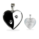 Veterinary Jewelry Gift Luxury Heart Necklace - Ying Yang-Necklace-I love Veterinary