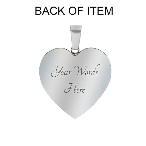 Veterinary Jewelry Gift Luxury Heart Necklace - Ying Yang-Necklace-I love Veterinary