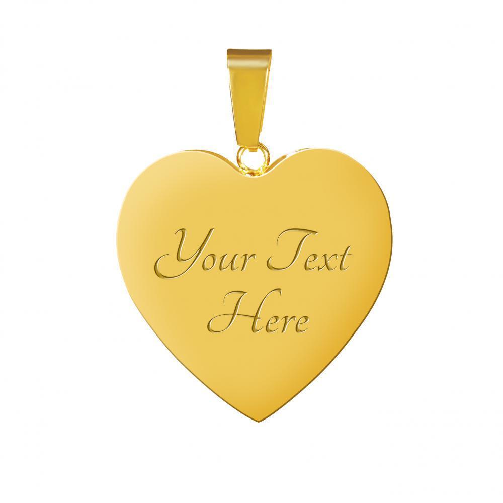Veterinary Love, Dog, Cat- Golden Heart Necklace-Necklace-I love Veterinary