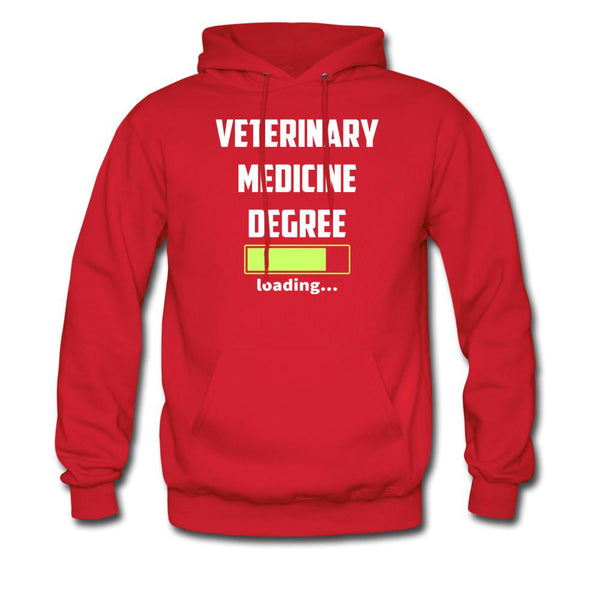 Veterinary medicine degree loading Unisex Hoodie-Men's Hoodie | Hanes P170-I love Veterinary