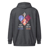 Veterinary Medicine - In it of the outcome not for the income Gildan Heavy Blend Adult Zip Hoodie-Unisex Zip Hoodie | Gildan 18600-I love Veterinary